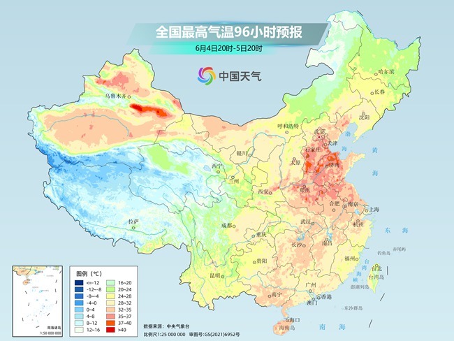 气温弹射起飞！河北、河南(🌭)、山东部分地区最高气温将超过38℃